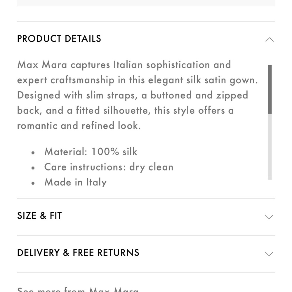 Max Mara Elegant Red Satin Gown - Picture 12 of 12